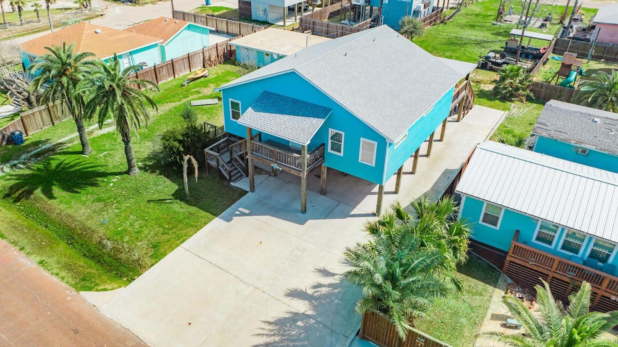 Casita Del Mar - Golf Cart Included Boat Parking Villa Port Aransas Ngoại thất bức ảnh